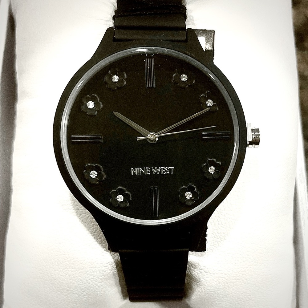 Nine West Rhinestone Watch